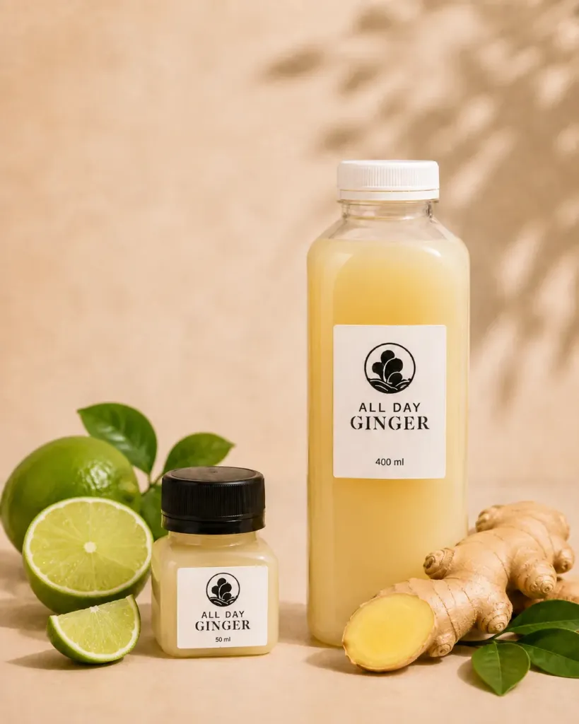CITRUS KICK - Ginger and Lime Ginger Shot (400ml)